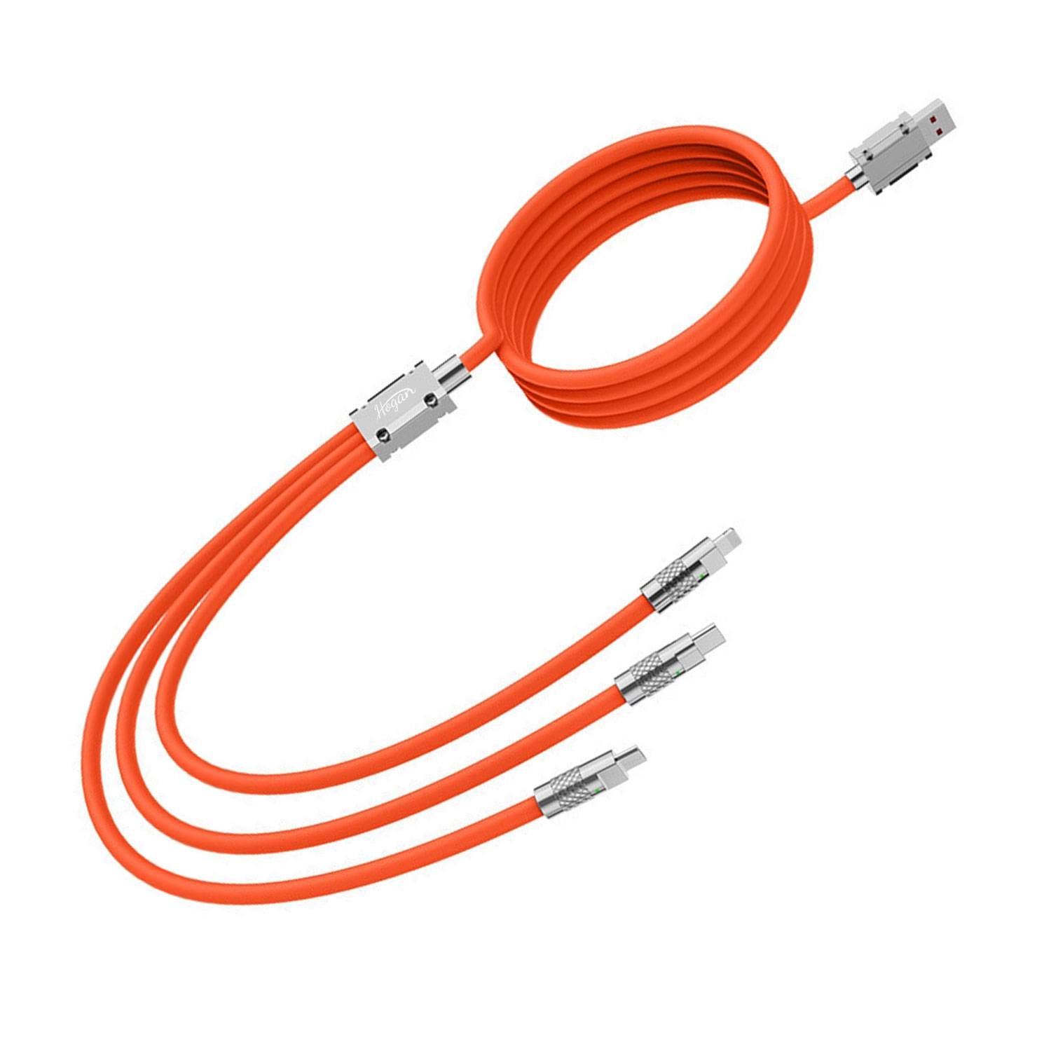 120 W 3 in 1 Charger Cable 3