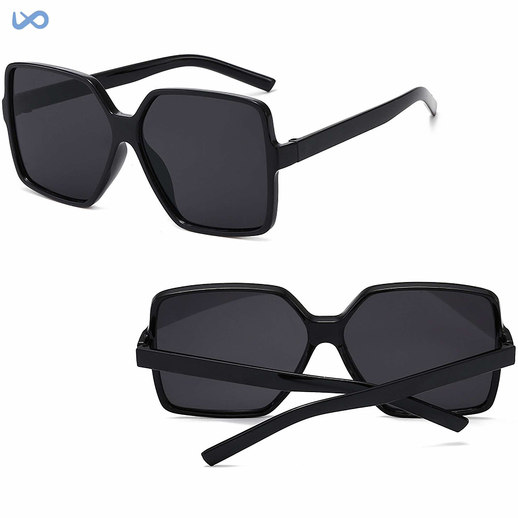Large Retro Style Sunglasses for Adults 5