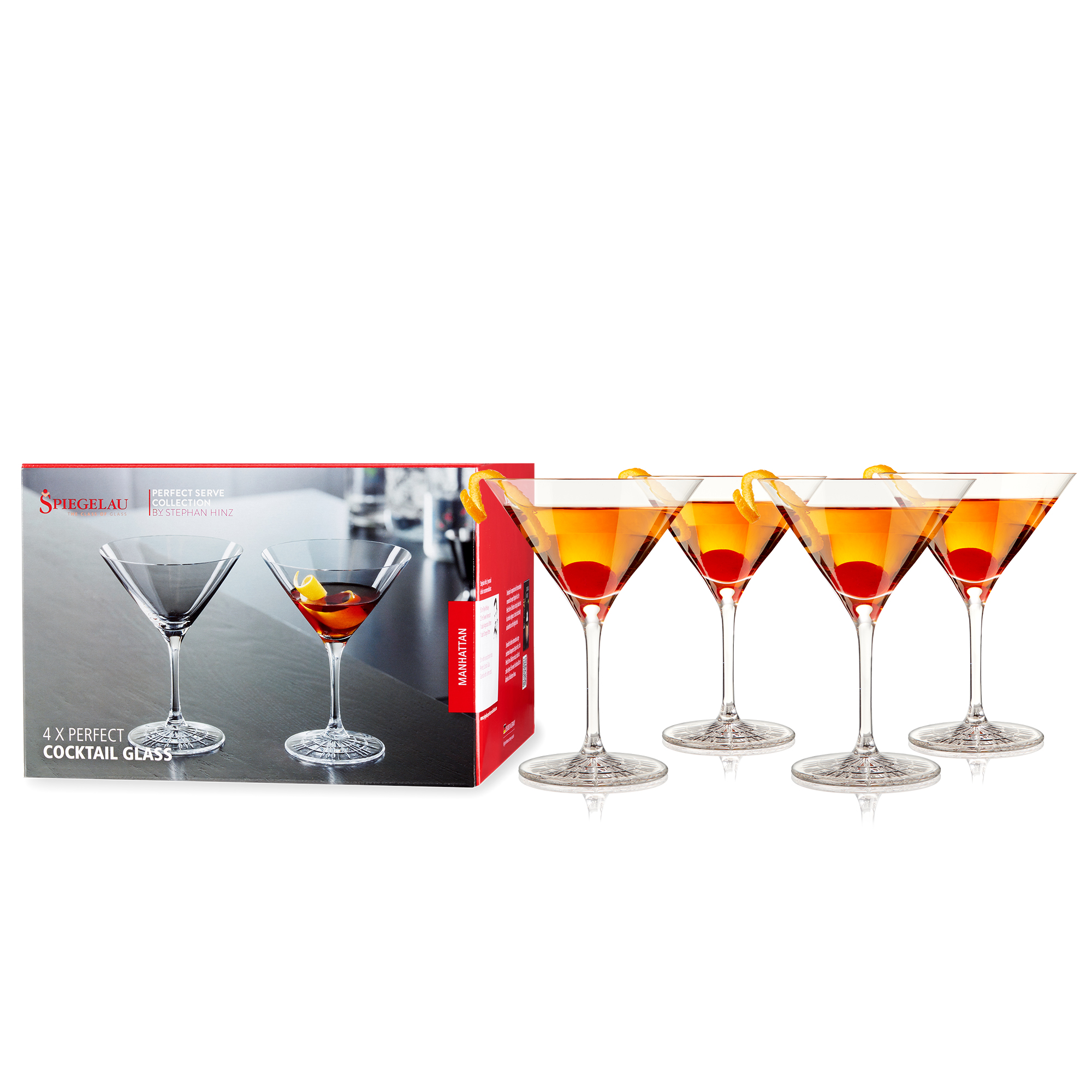 Spiegelau 5.8 oz Perfect Cocktail Glass, set of 4 2