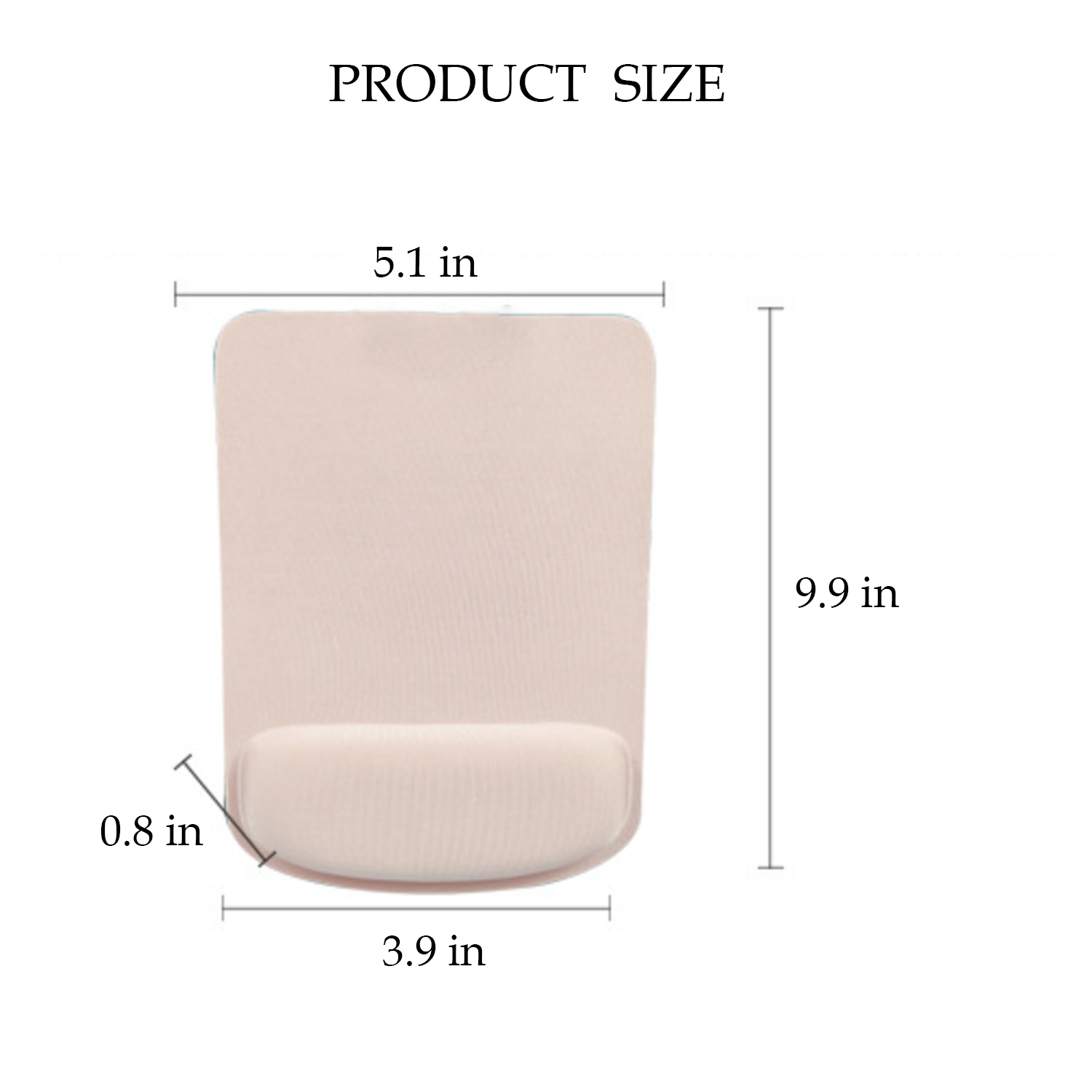Mouse Pad with Wrist Rest Support 3