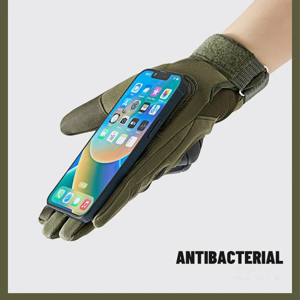 Tactical Gloves with Hard Shield for Motorcycle Camping 2