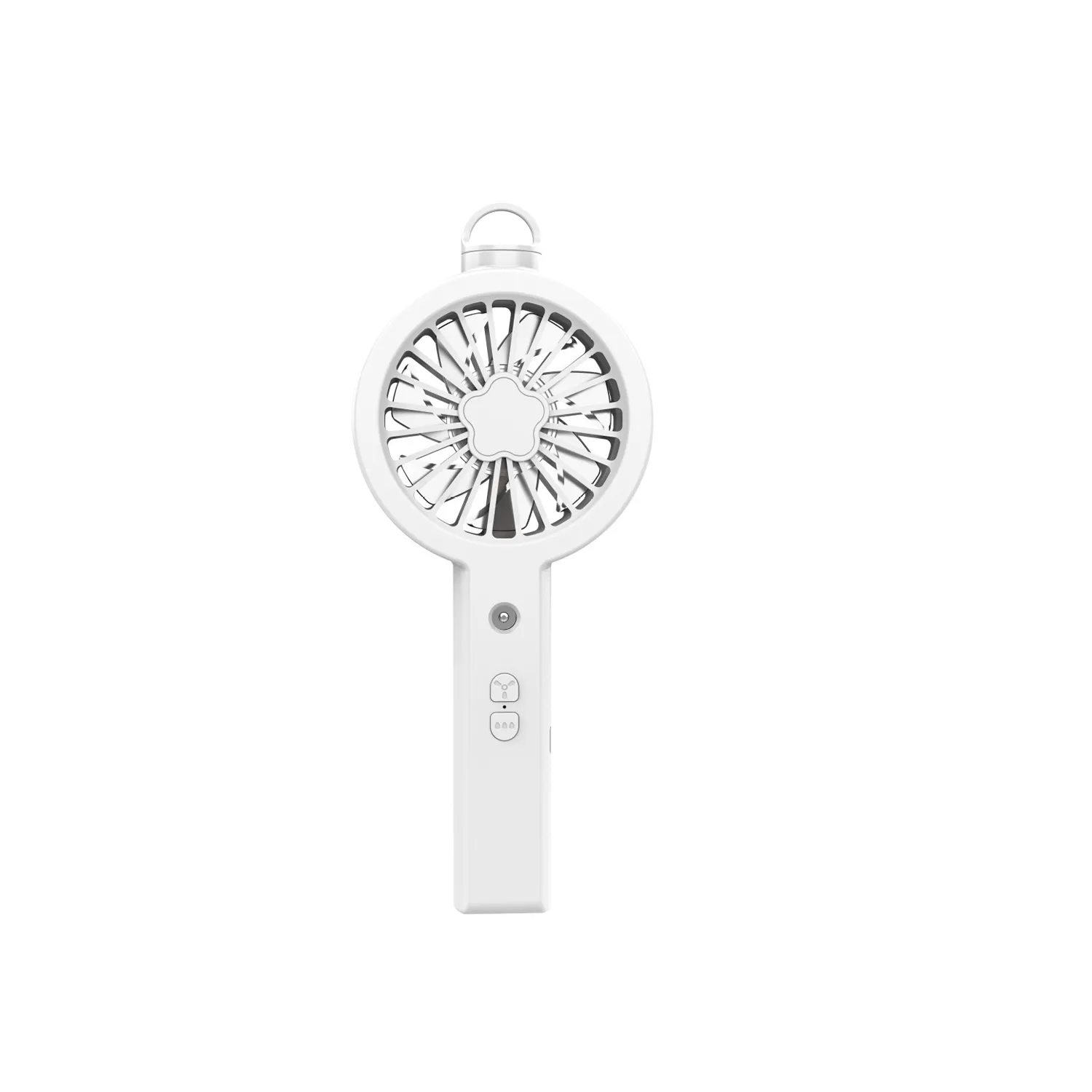 Handheld Misting Fan With Carabiner Keychain 2