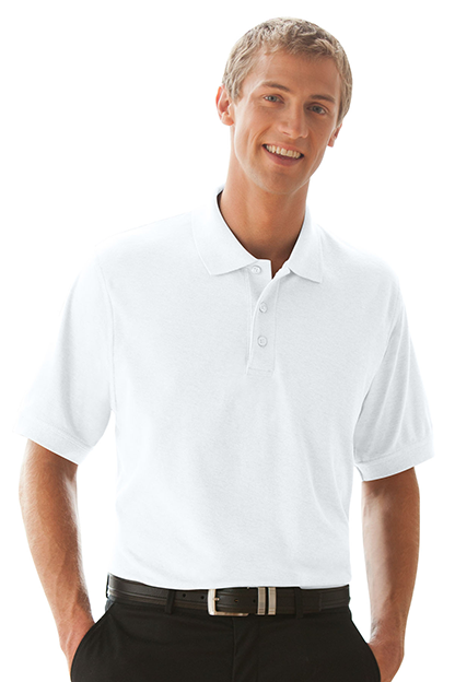 Soft-Blend Double-Tuck Pique Polo 14