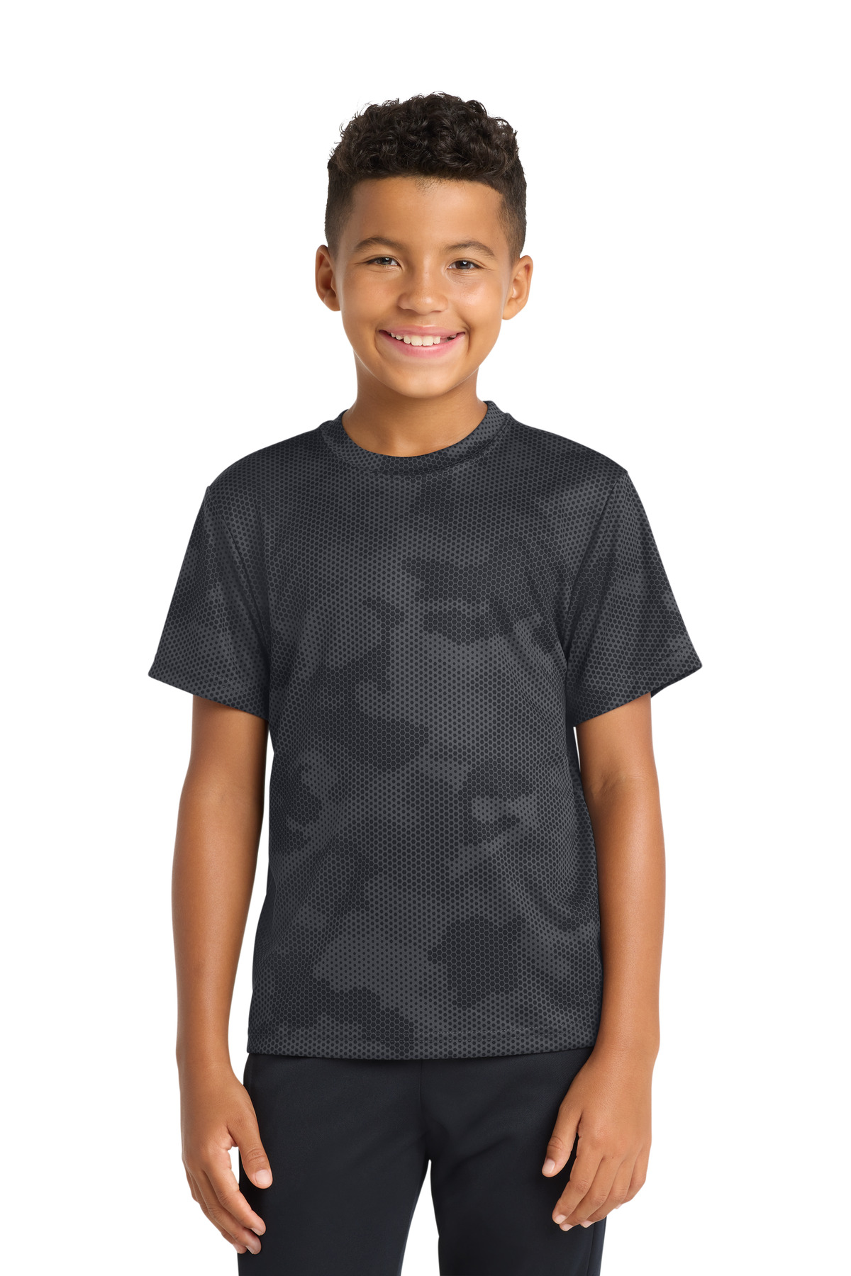 Sport-Tek Youth CamoHex Tee. YST370 53