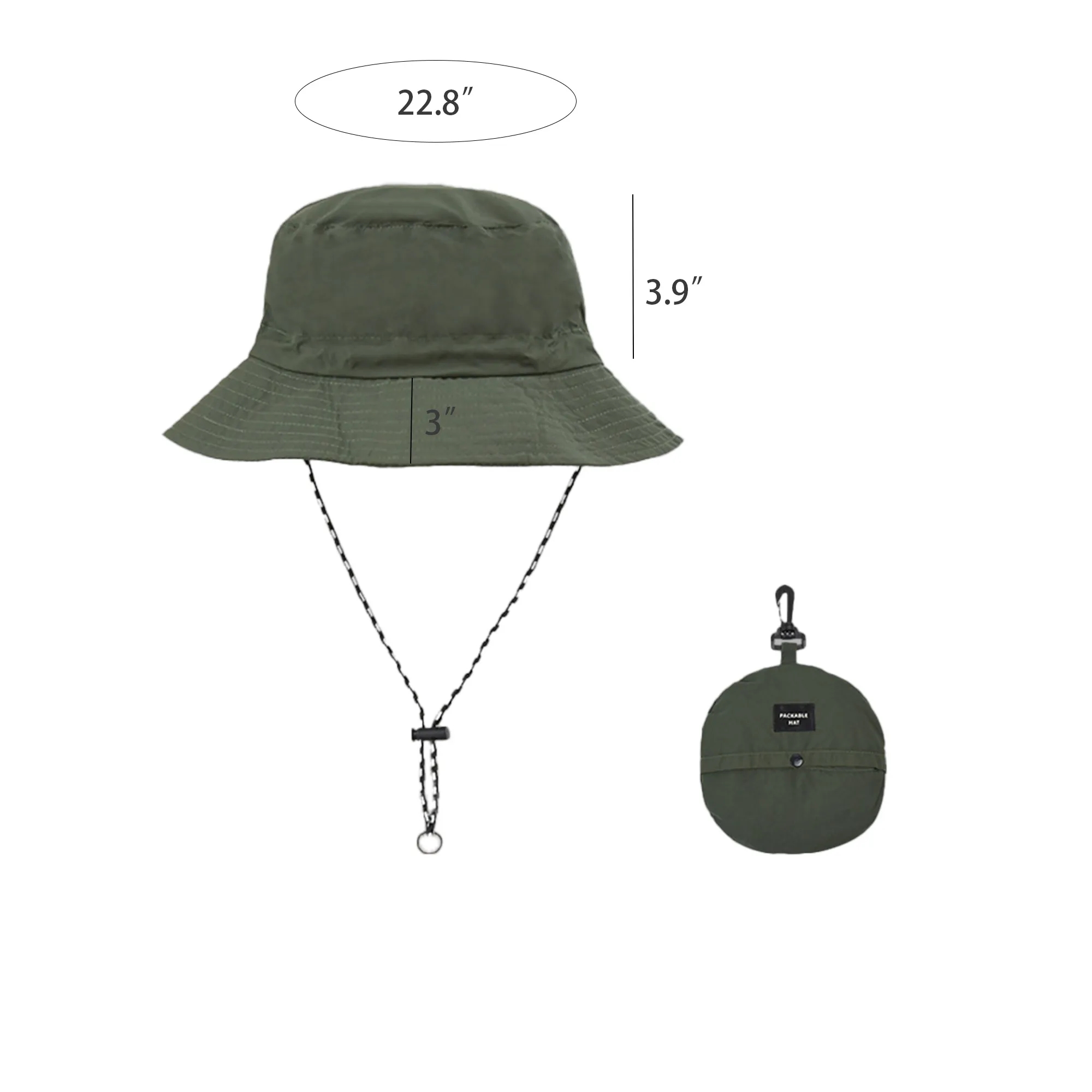Packable Quick-Dry Bucket Hat 6