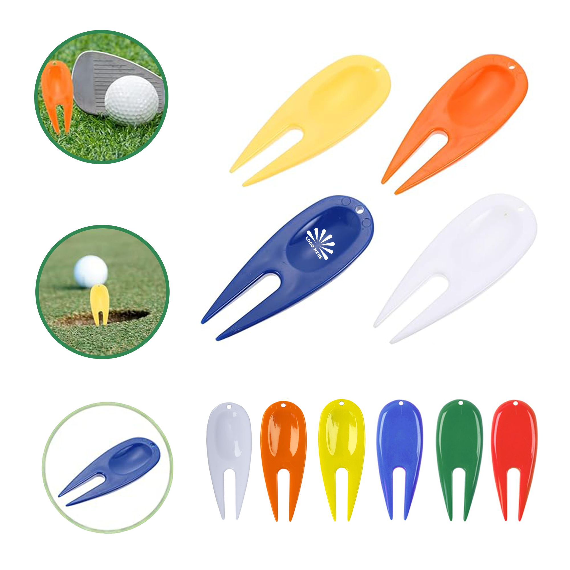 Golf Divot Fork 8