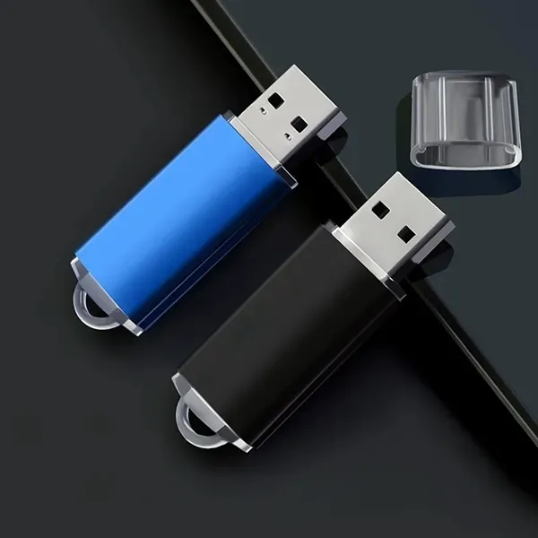 Metal USB Flash Drive - Dust-Proof Cover Included 3