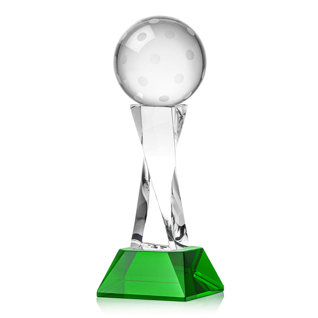 Pickleball Award on Langport Base - Green 4