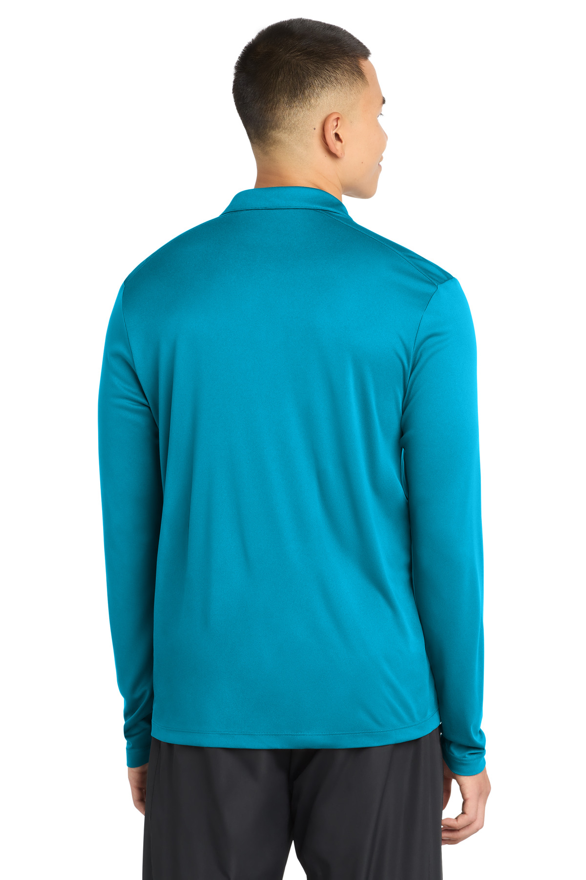 Sport-Tek Posi-UV Pro Long Sleeve Polo. ST520LS 18