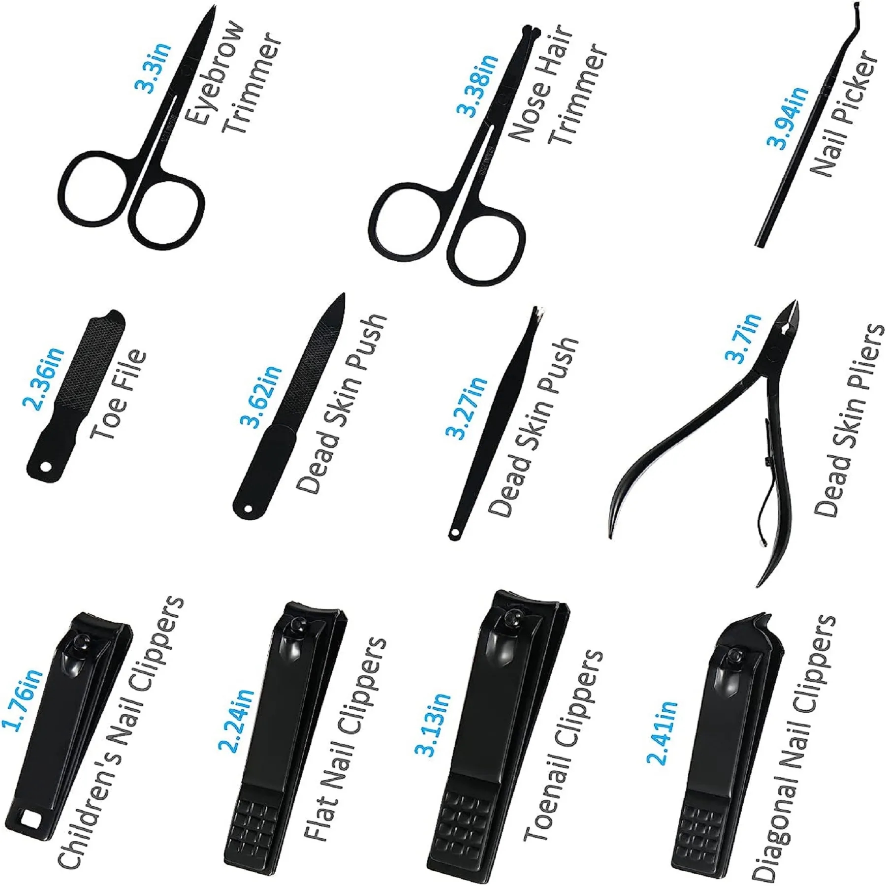 Manicure Set Professional Nail Clipper Kit 3