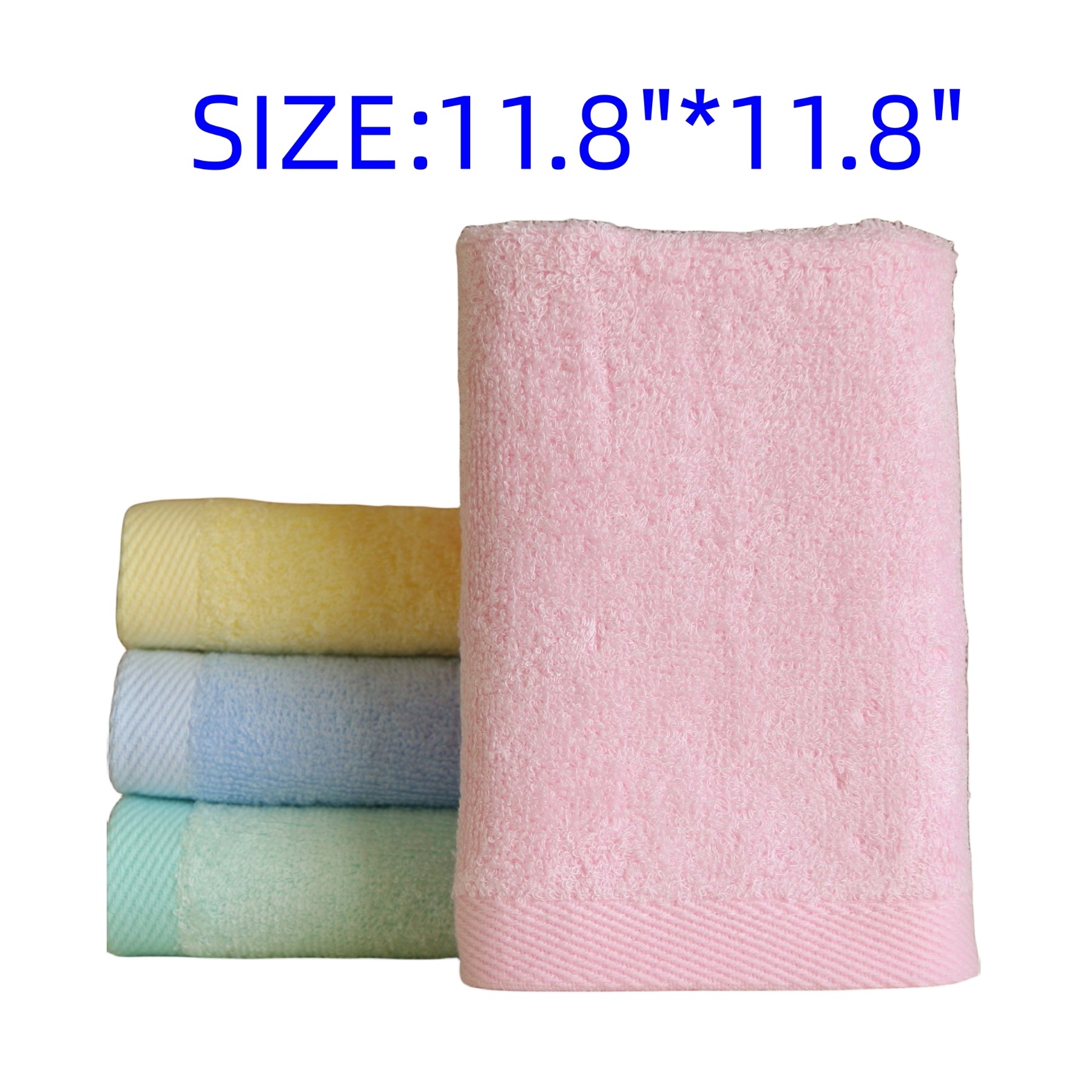 Bamboo Fiber Baby Washcloth Towel 2