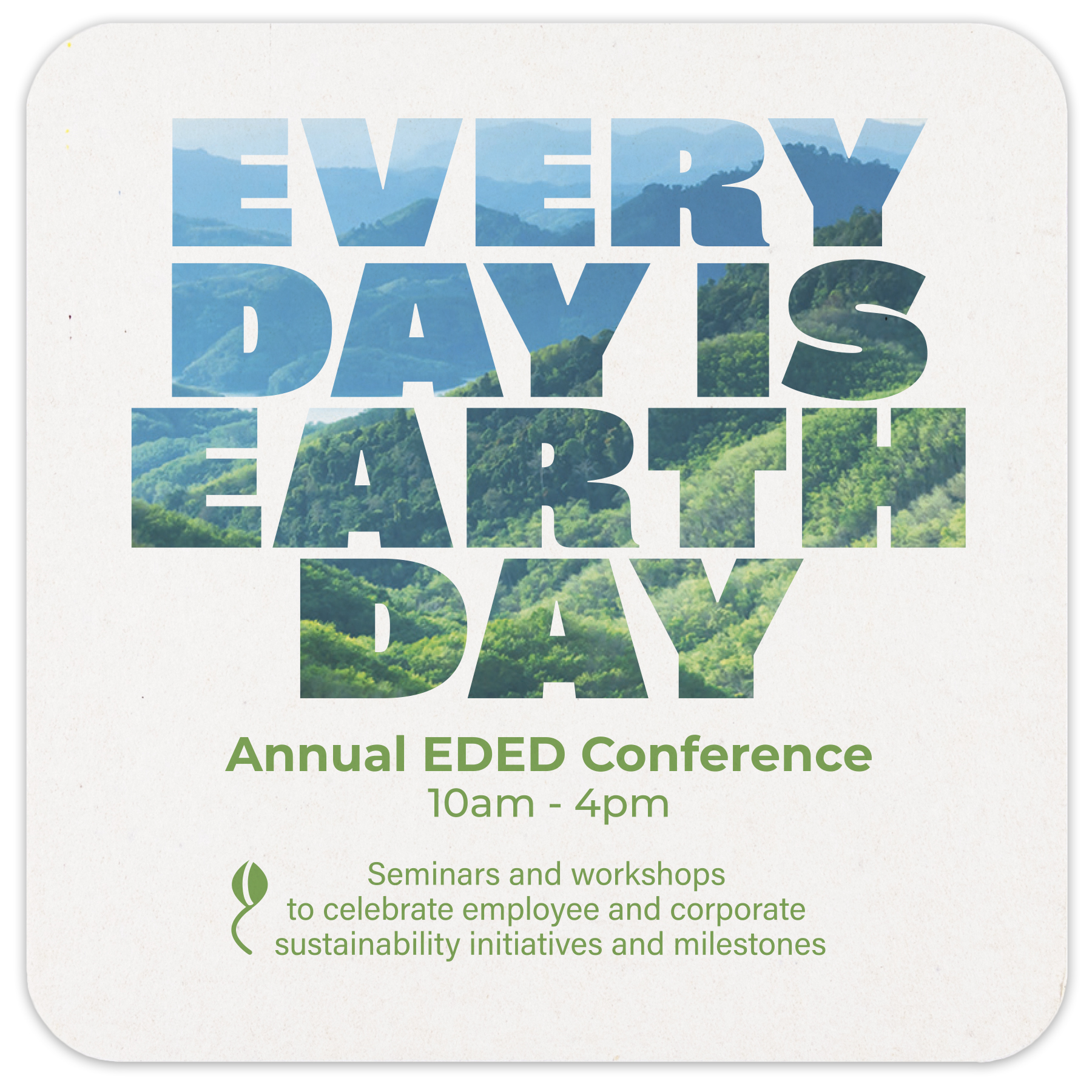 4" Square 60 pt. Pulpboard Coasters LOW QTY 1