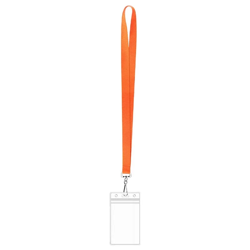 Lanyard ID Card Holder Clear PVC 1