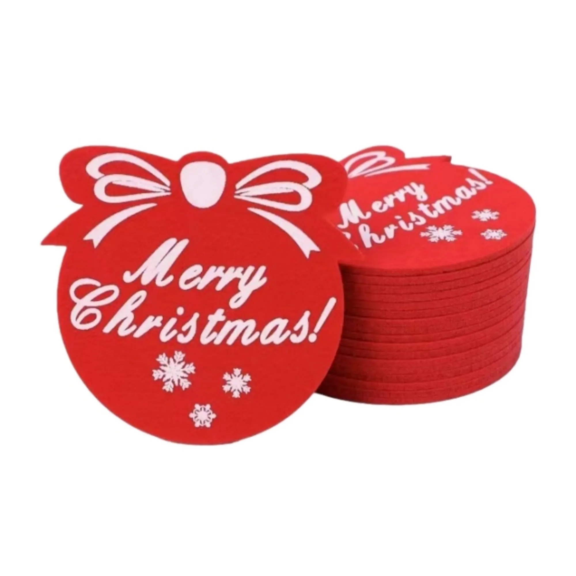 Eco Felt Christmas Coaster