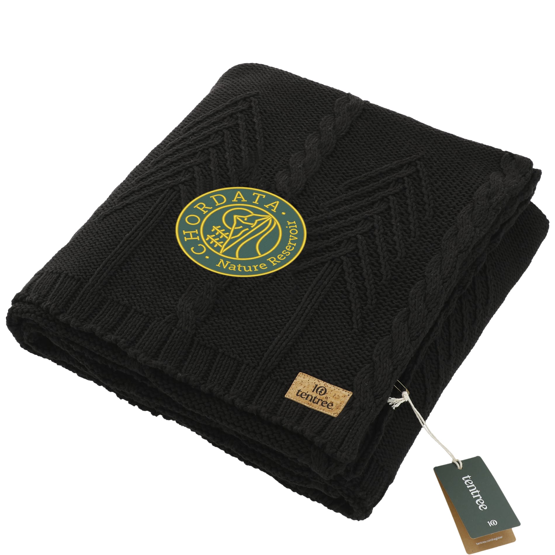 tentree Organic Cotton Cable Blanket 14