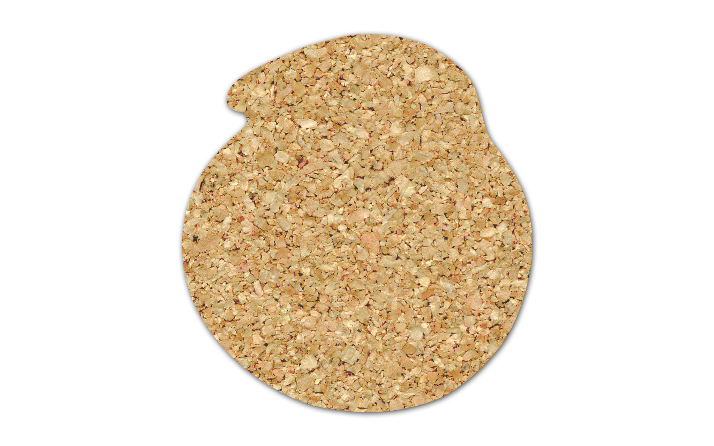 Peach Cork Coaster 5PC 3