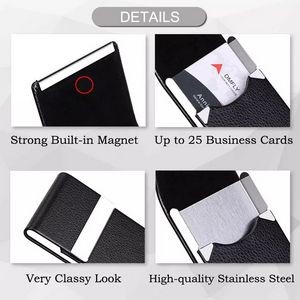 PU Leather Business Card Holder 1