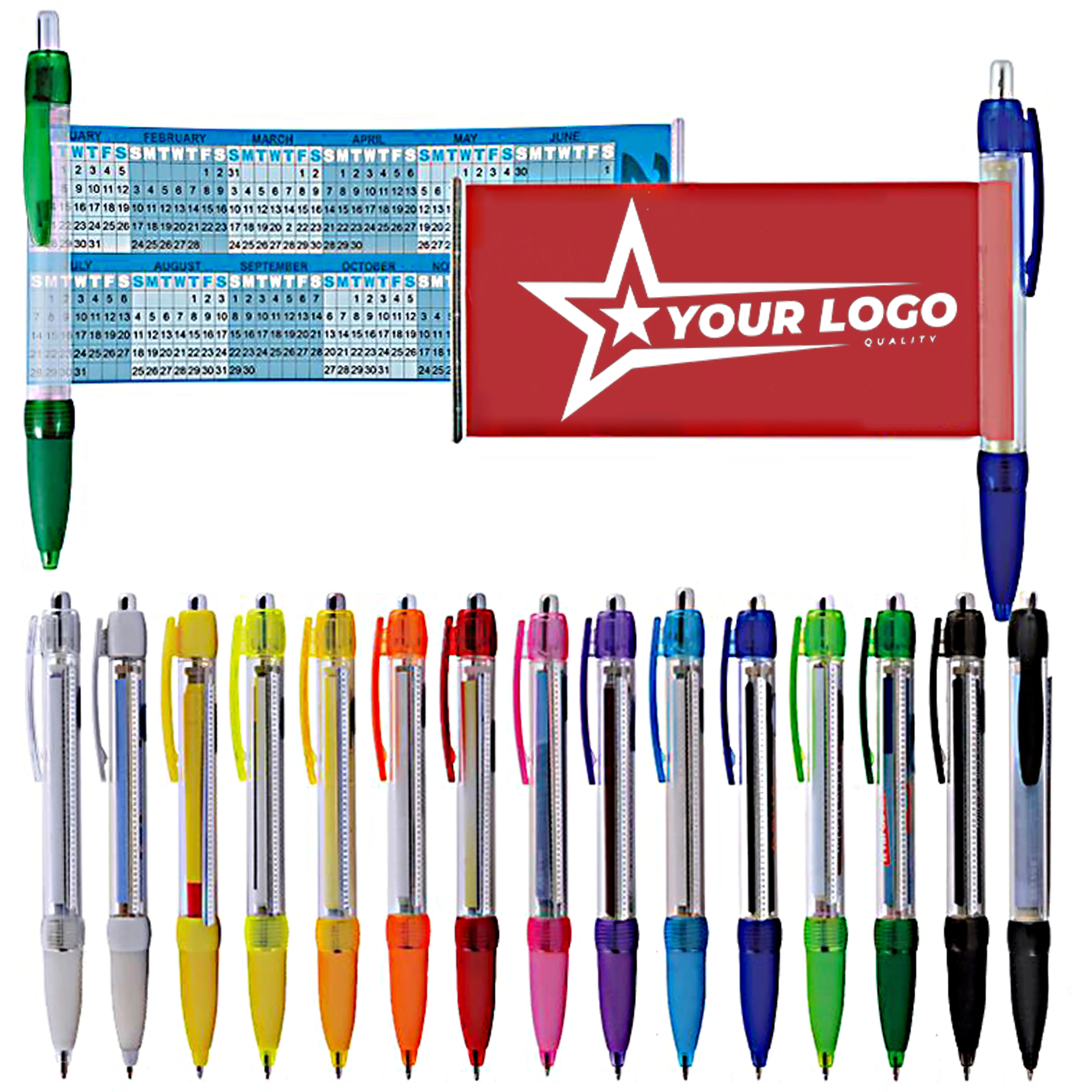 Promotional Pull-Out Ad Ballpoint Pen 1