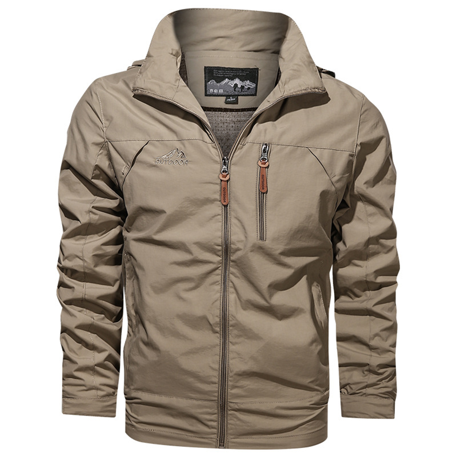 Casual Loose Windproof Jacket 4