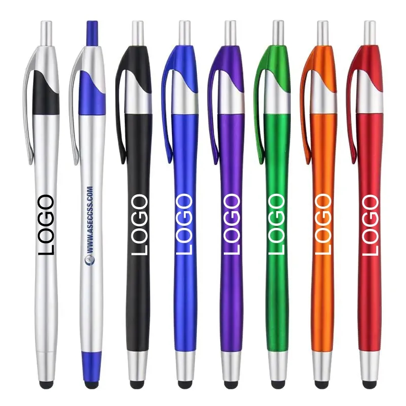 Retractable Stylus Ballpoint Pen 3
