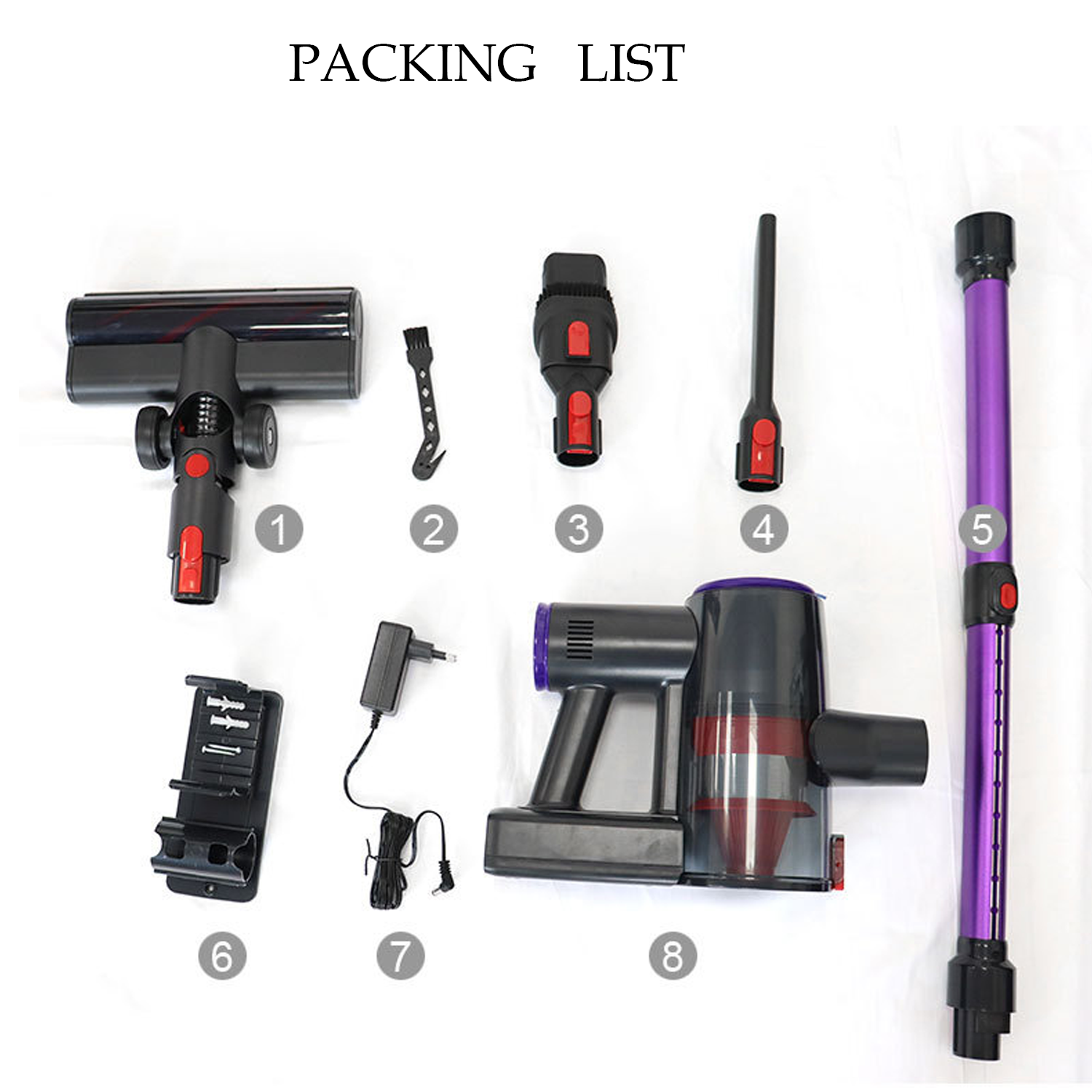 Rechargeable Handheld Portable Stick Vacuum Cleaner 5