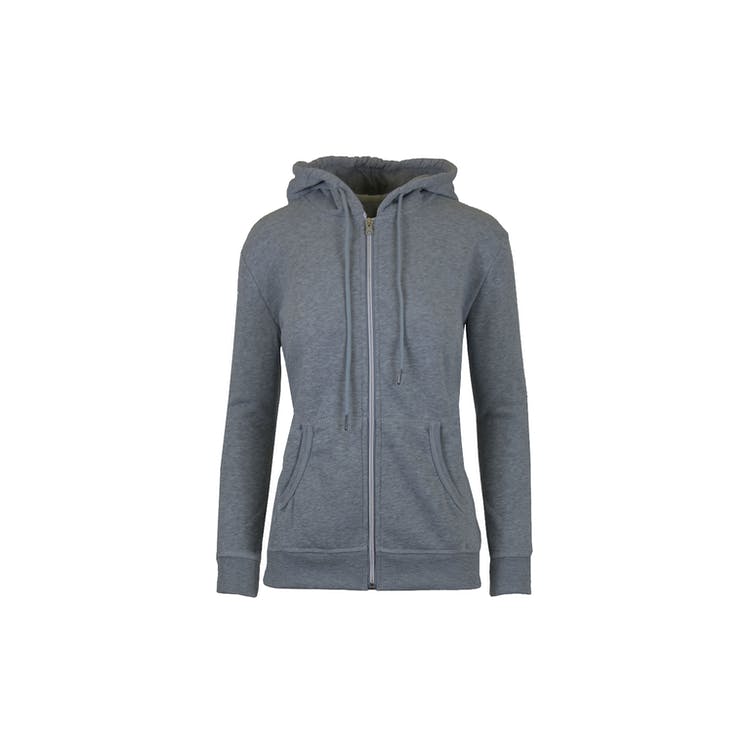 Women's Full Zip Hoodies - S-2X Charcoal 2