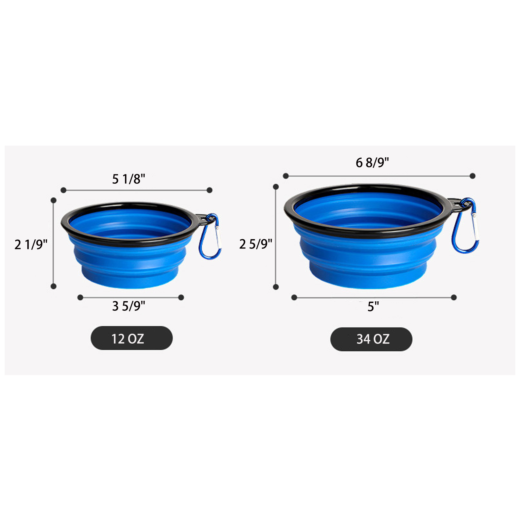 Portable Pet Folding Bowl 1