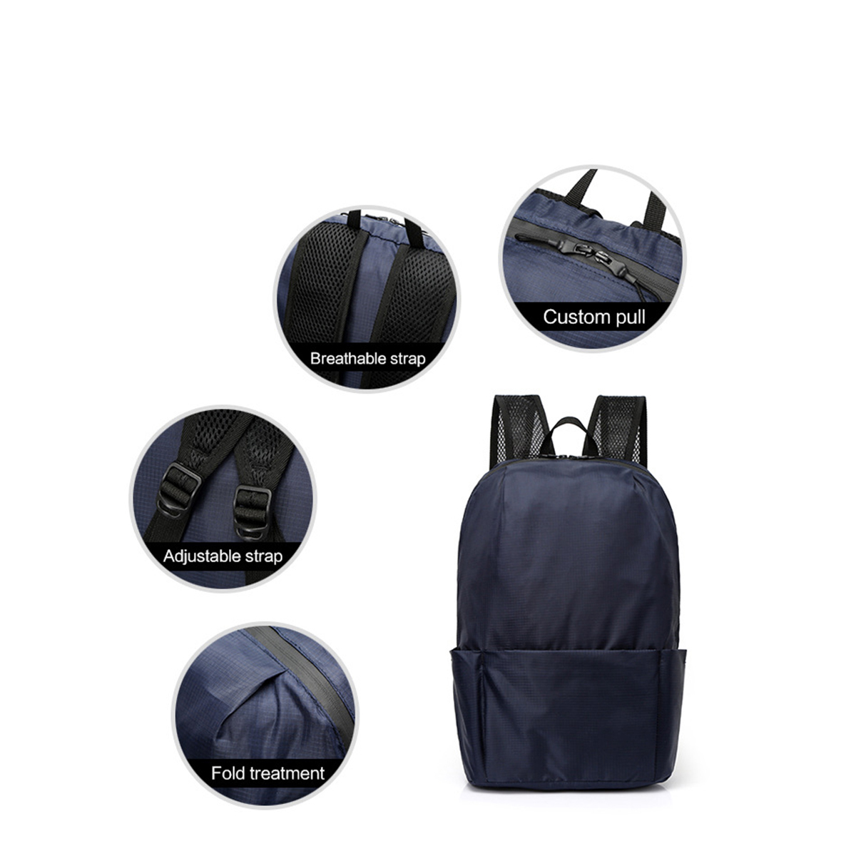 Light Completely Foldable Backpack 2