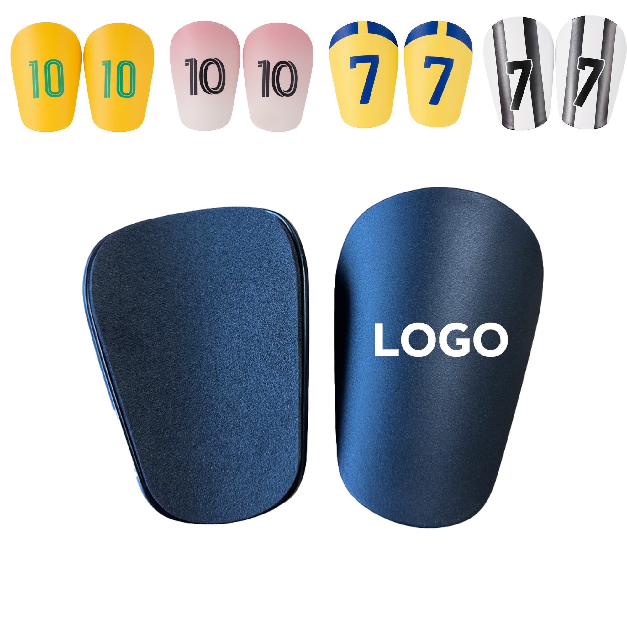 Full-Color Custom Mini Soccer Shin Guards 2