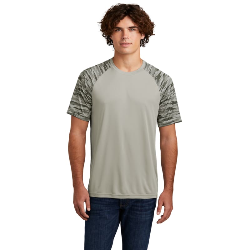 Sport-Tek Drift Camo Colorblock Tee 2