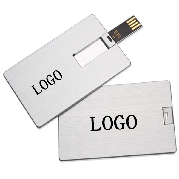 Metal Card USB Flash Drives 2