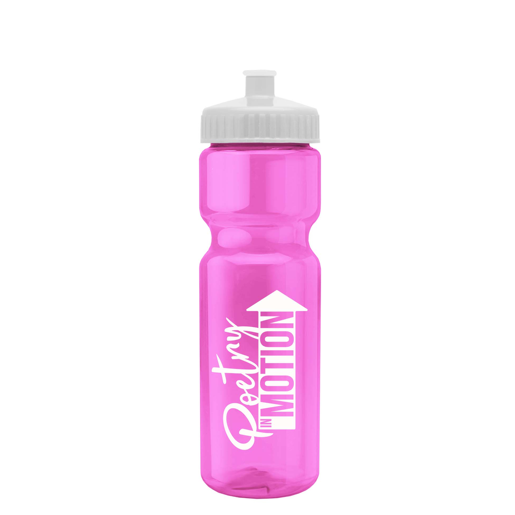 Champion - 28 oz. Transparent Bottle with Push pull 1