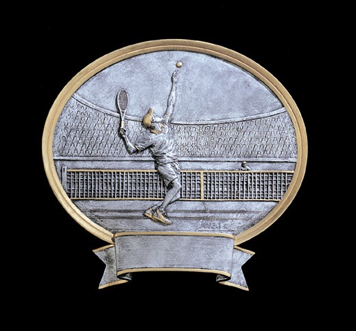 8" Tennis Male Legend Plate 2