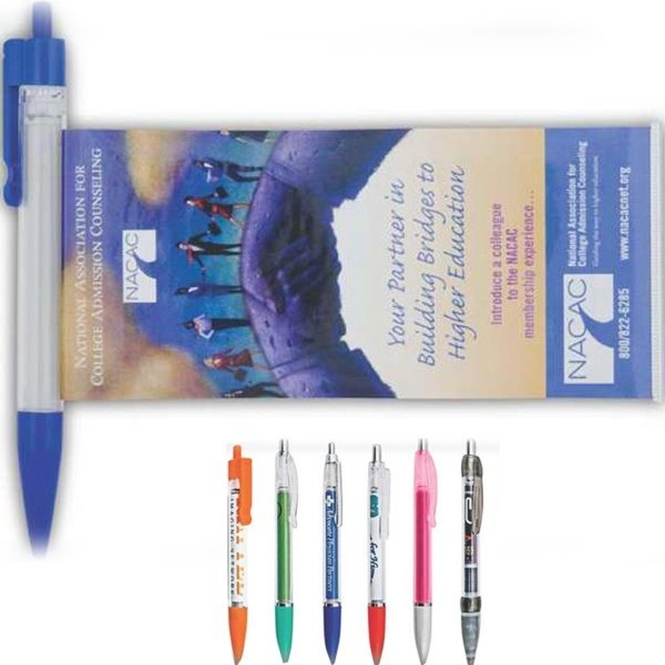 Banner Pen w/ Grooved Clip 2