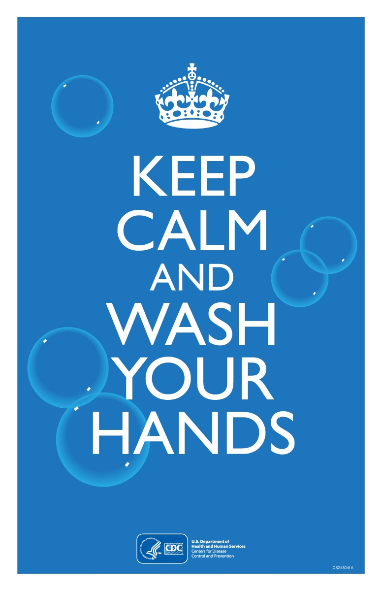 CDC Approved Stock Posters | Hand washing series (11x17) 3