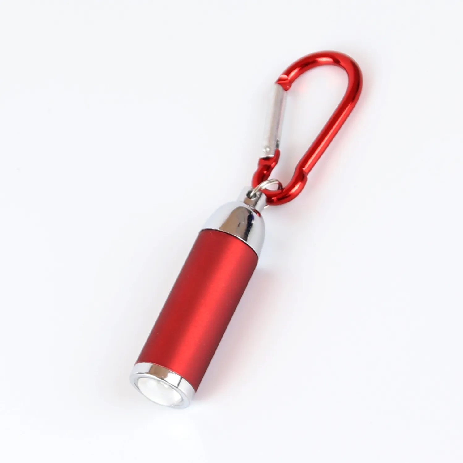 Mini LED Keychain Flashlight With Carabiner 4