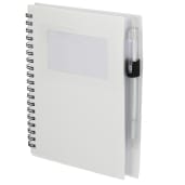 FSC® Recycled 5" x 7" Star Spiral Notebook with Pe 197