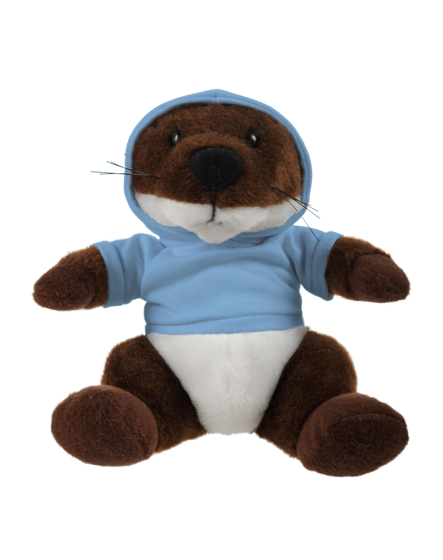 soft plush Otter with hoodie