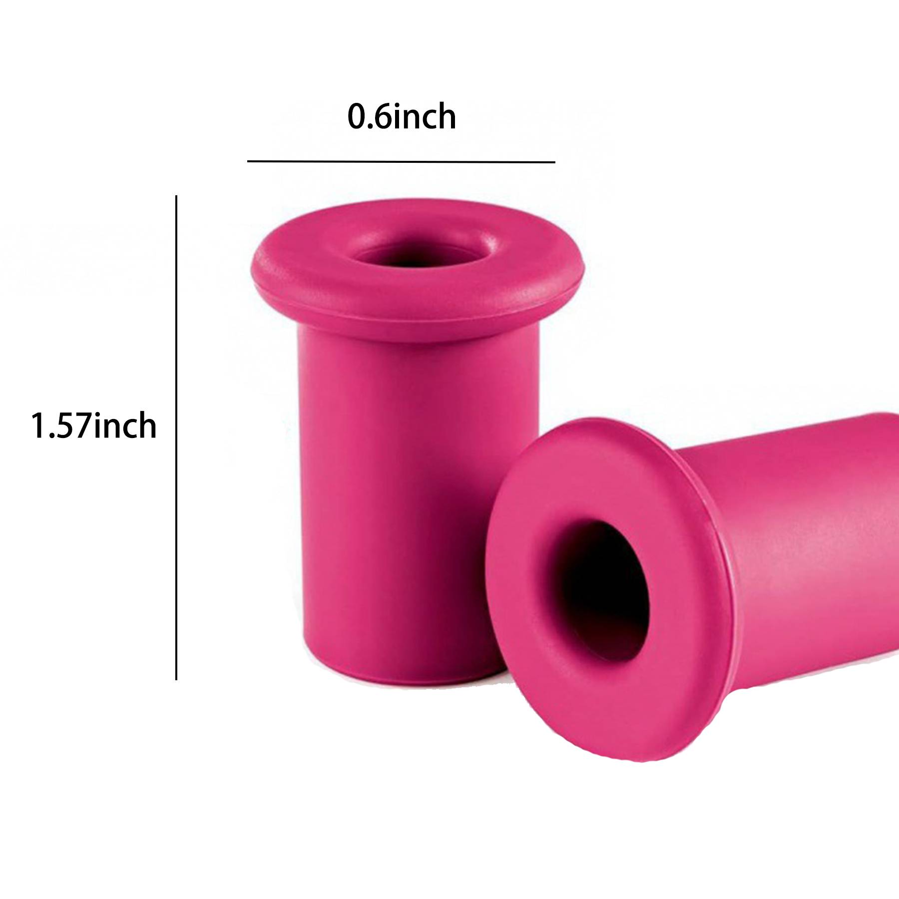 Silicone cake drilled opening plug 3
