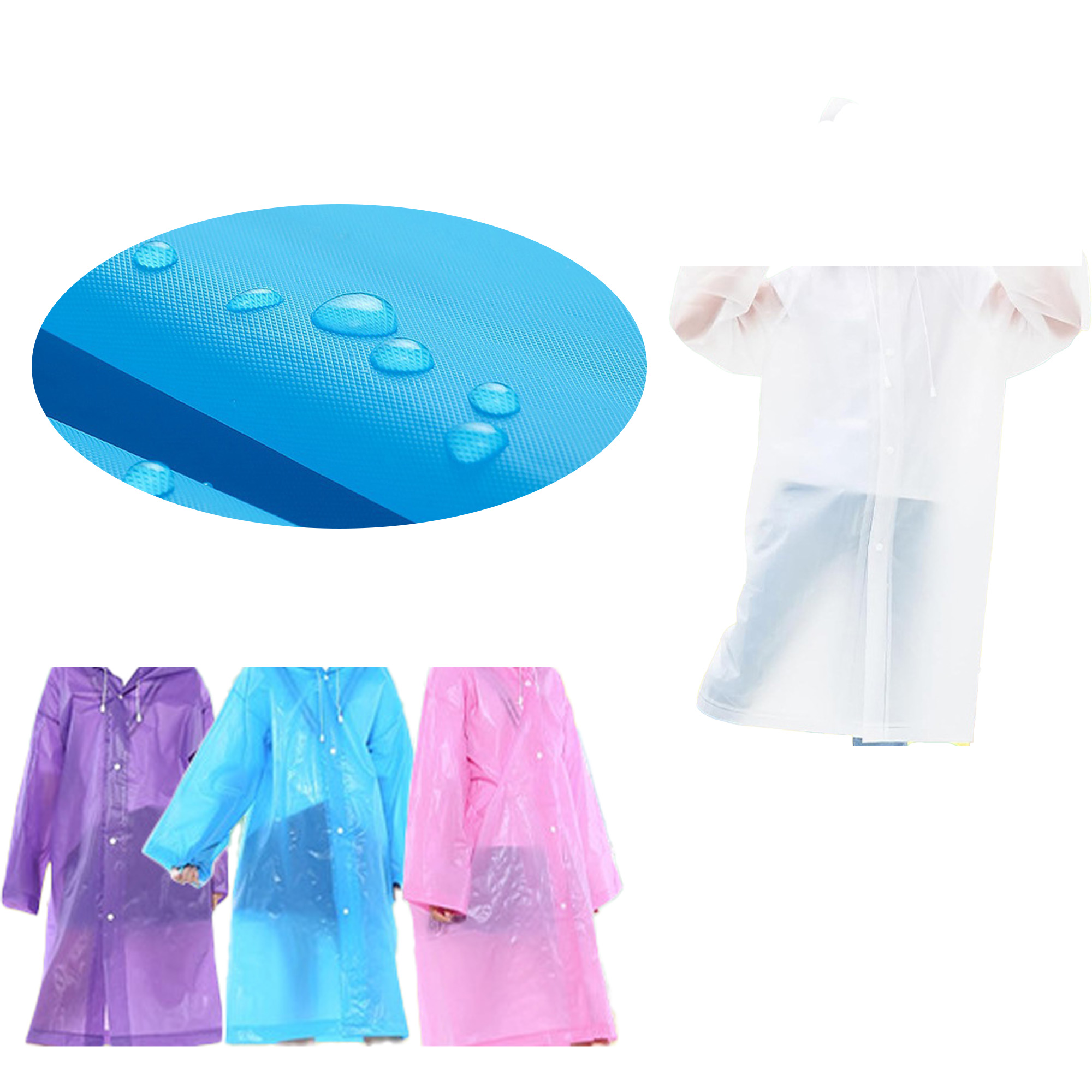 Kids Reusable Waterproof Raincoat 2