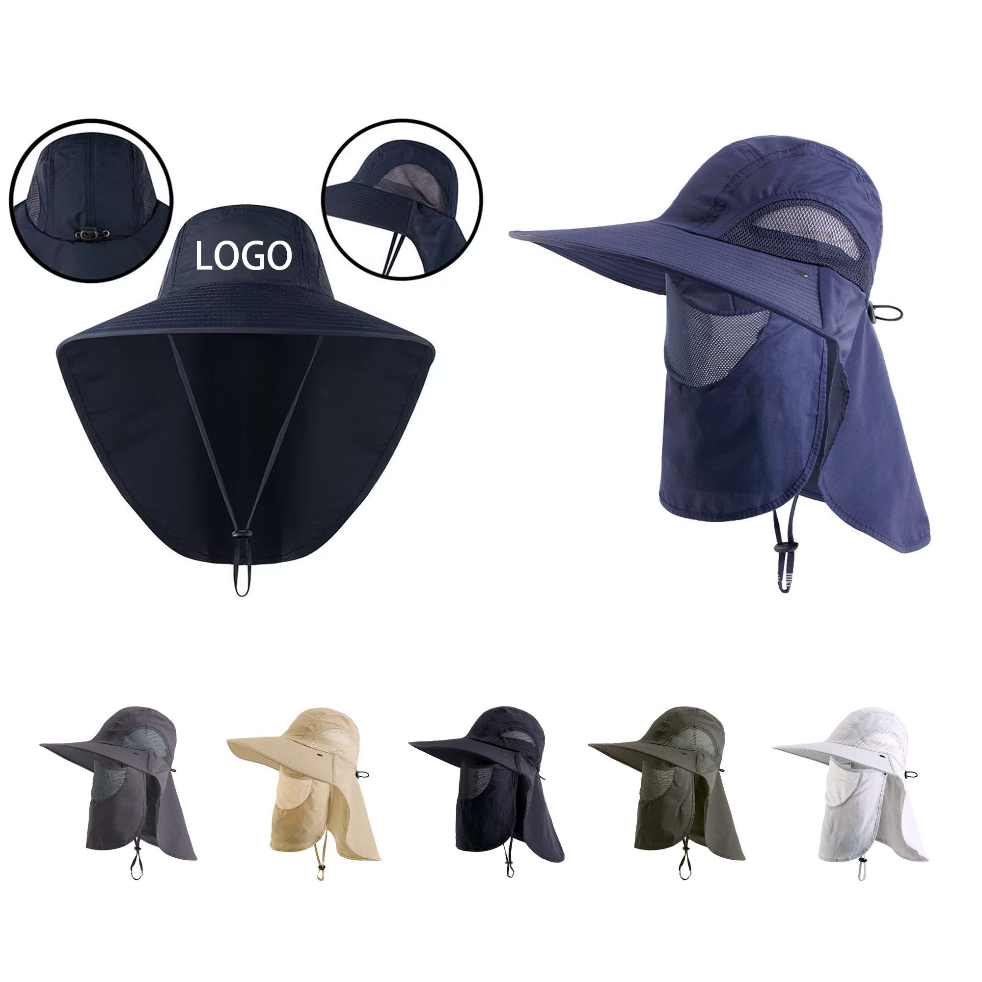 Outdoor Hiking Fishing Sun Hat 1