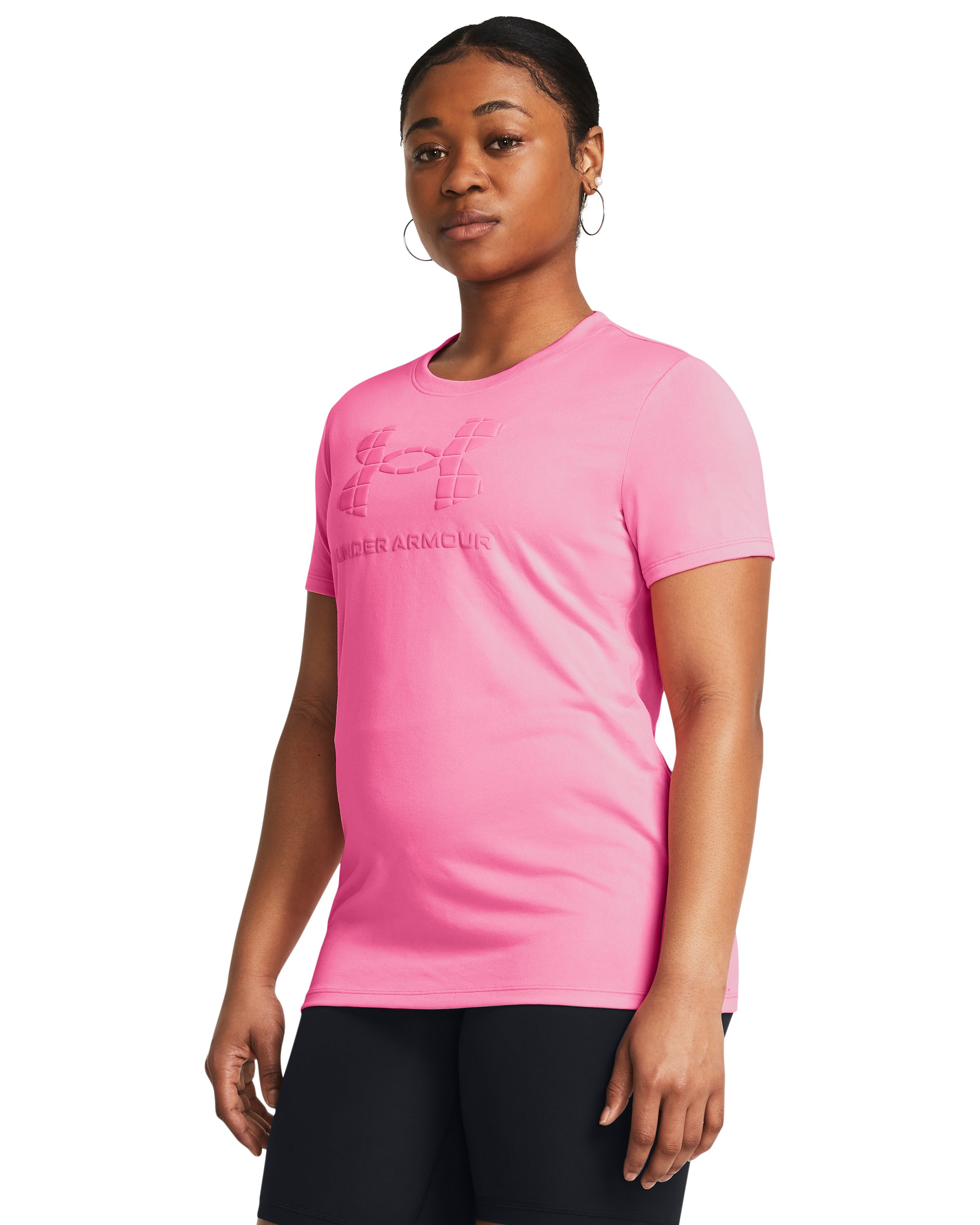 UA Tech Big Logo Women's Short Sleeve 6