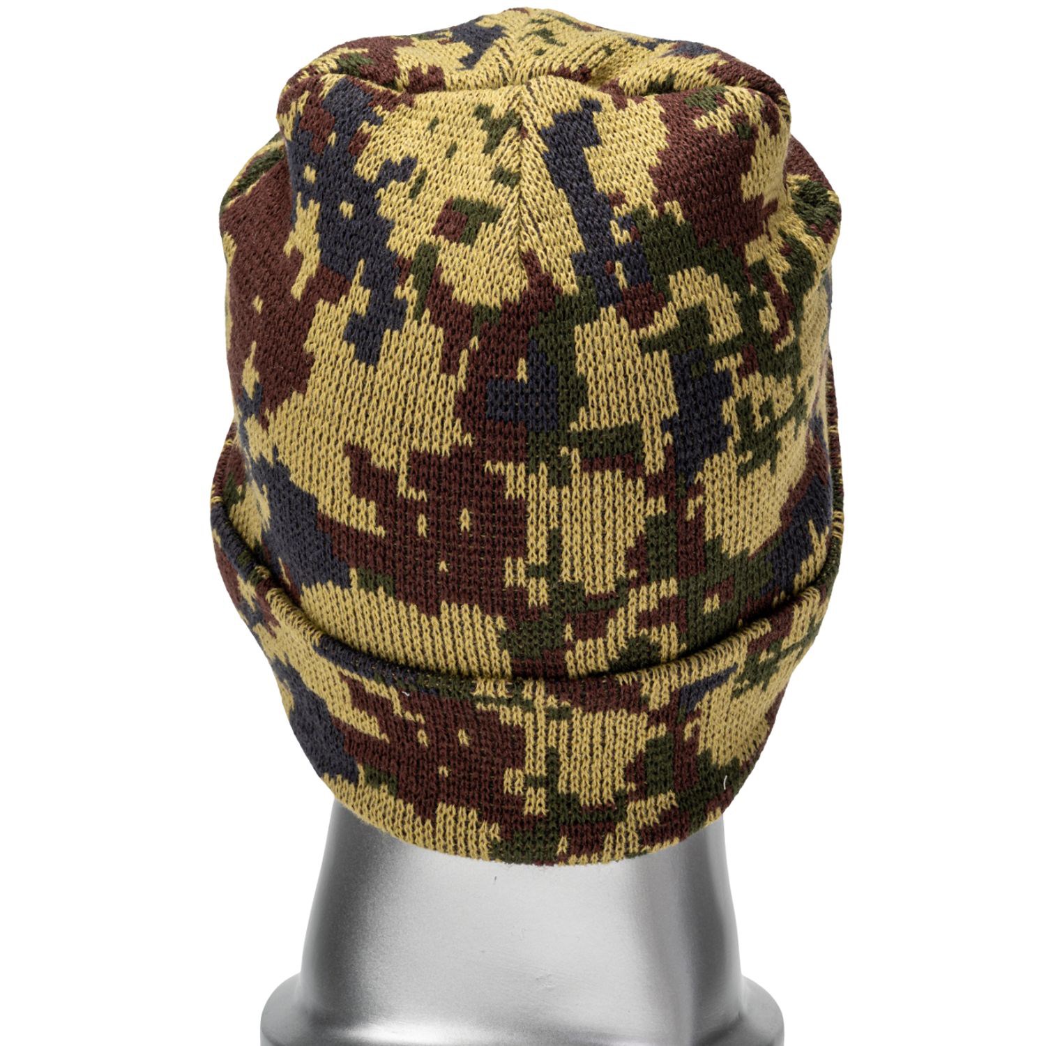 Unisex Camouflage Knitted Cuffed Beanie 5
