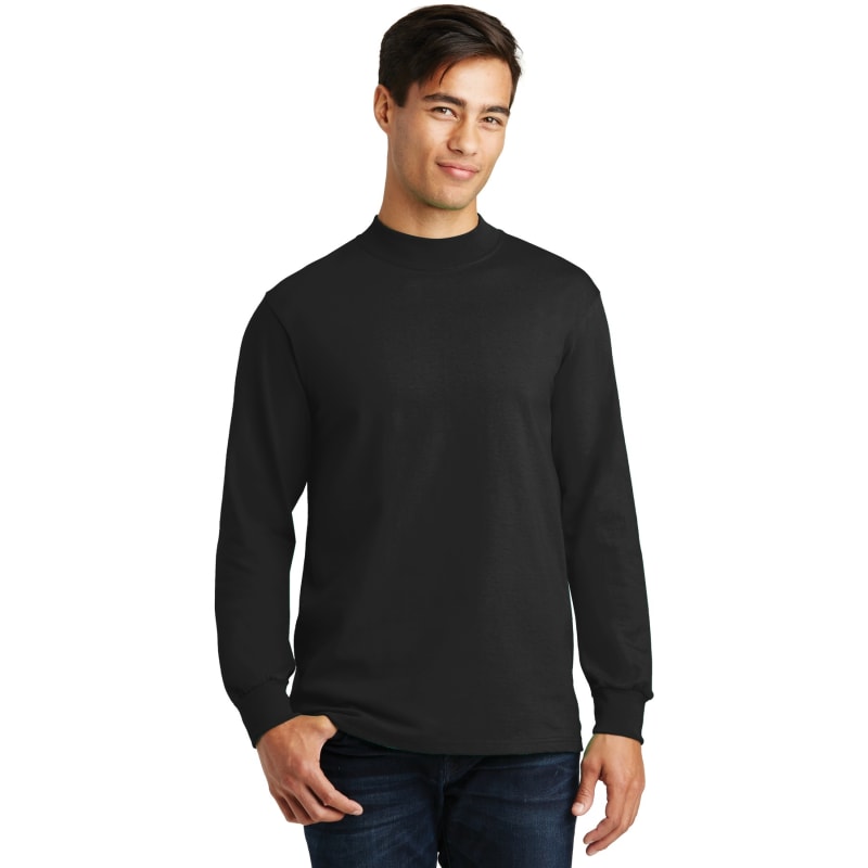 Port & Company Essential Mock Turtleneck. 6
