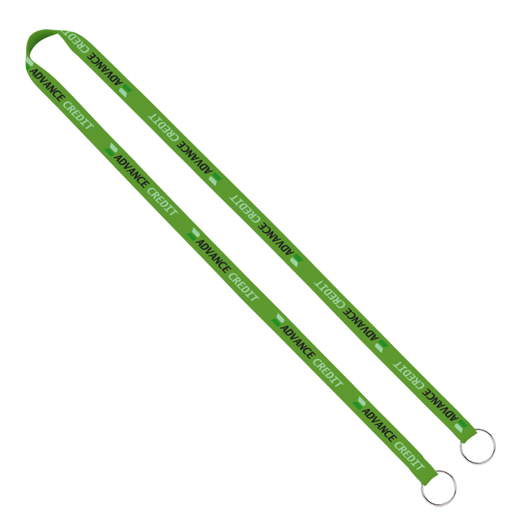 1/2" Sublimated Dual-Sided Lanyard with Double Clips 3