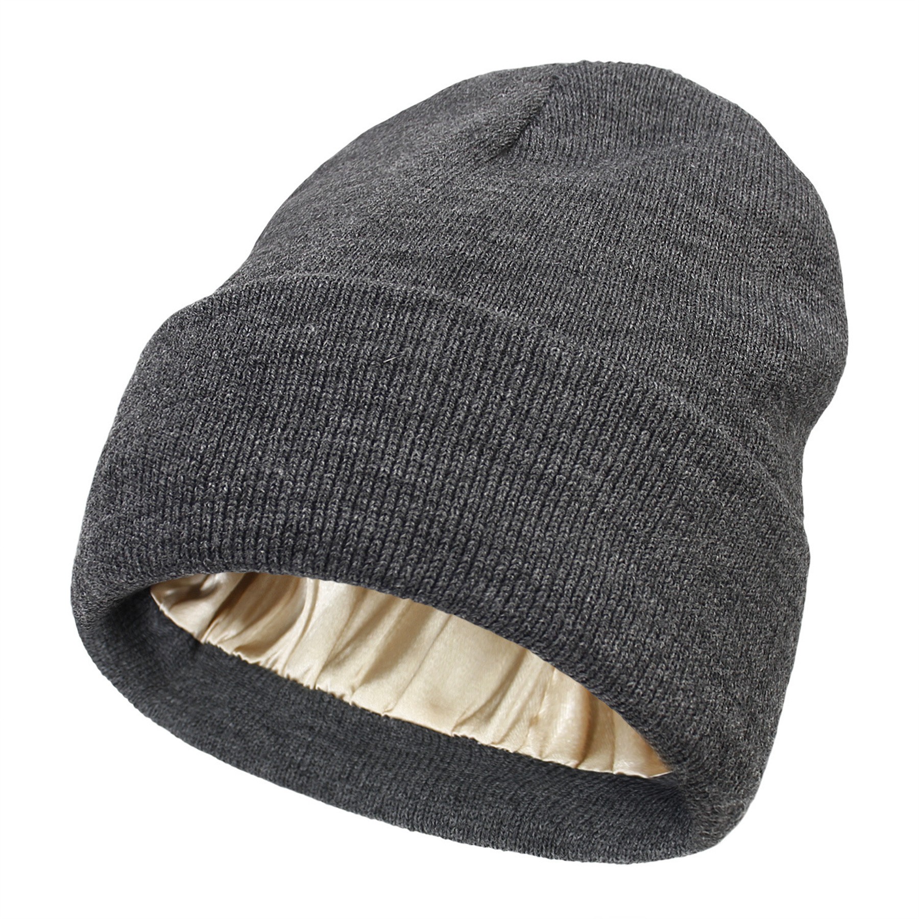 Satin Lined Beanie Hat 7