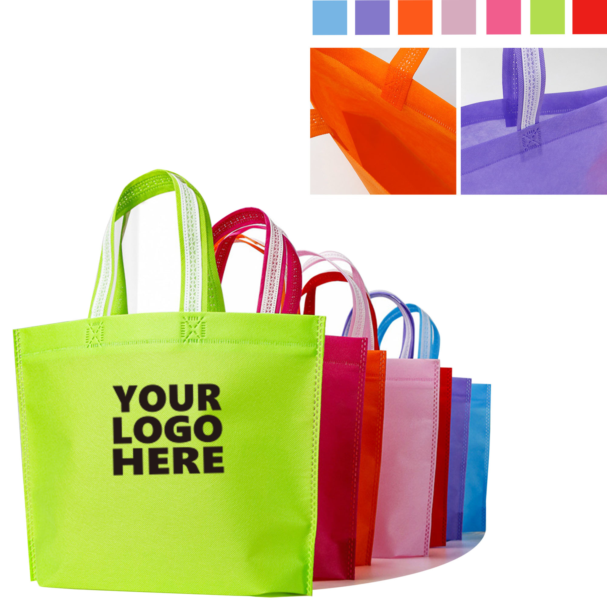 MOQ50 High Load-Bearing Non-Woven Tote Bags 2