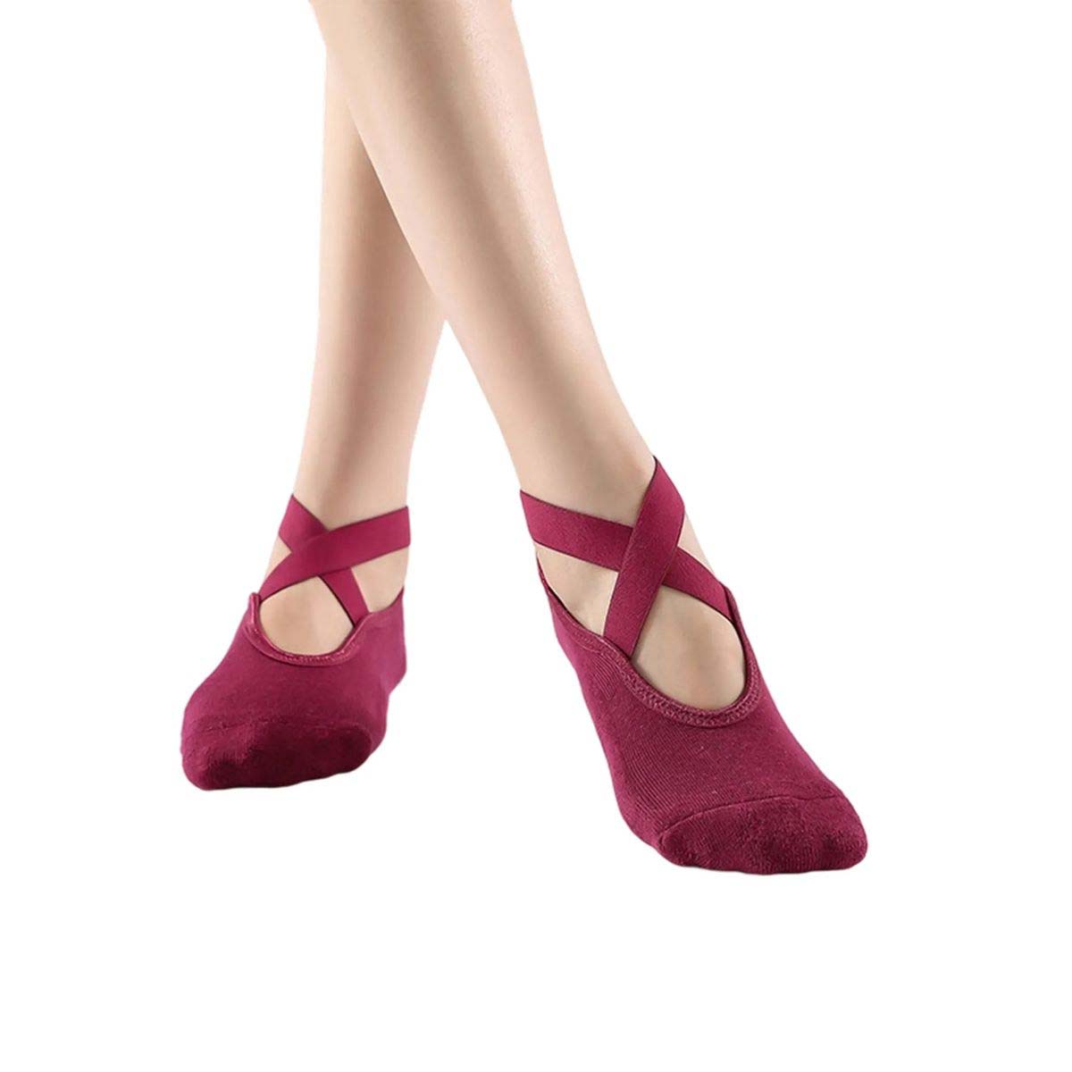Yoga Socks with Shock Absorbing Cushion 5