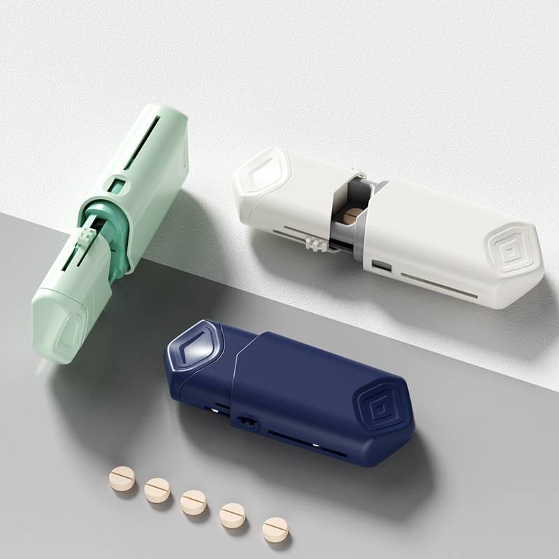 Portable Pull Out Retractable Creative Medicine Cutter 5