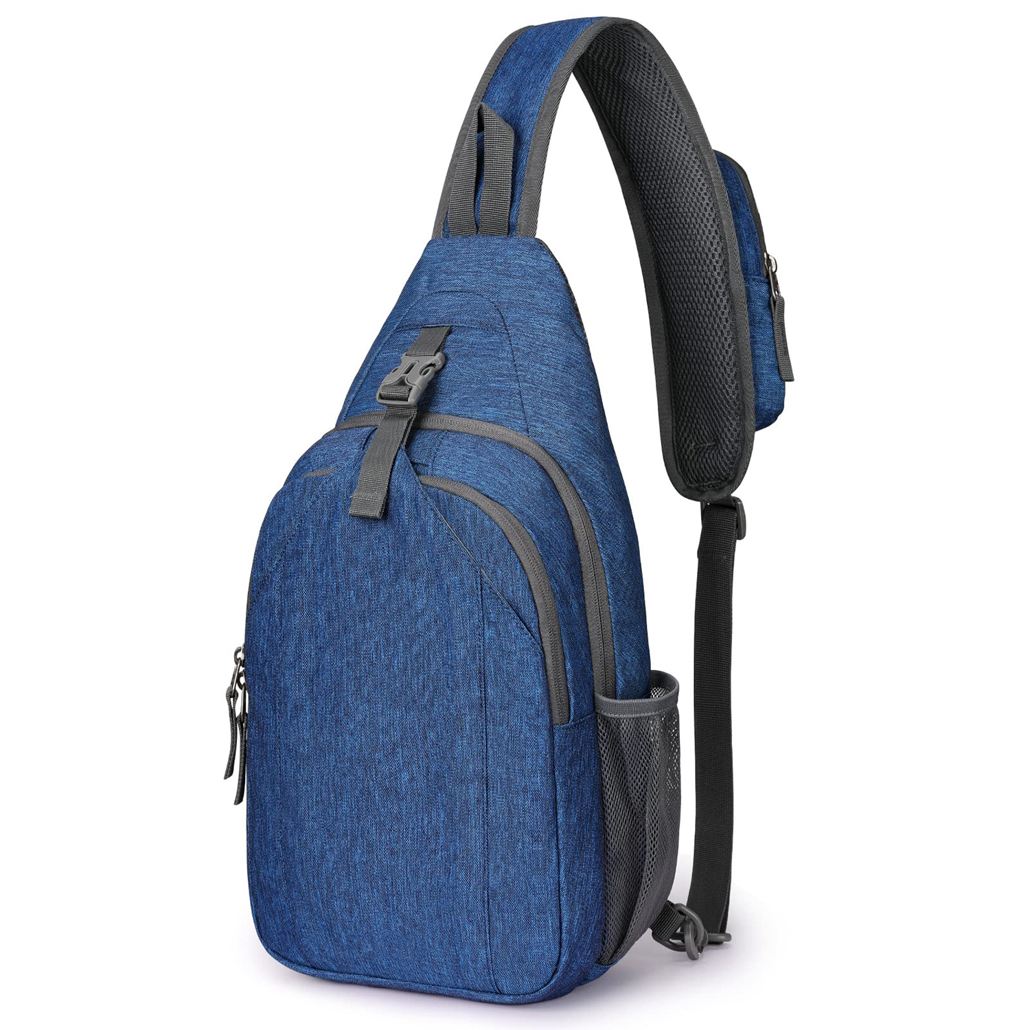 RFID Blocking Sling Backpack Crossbody Chest Bag for Hiking 2